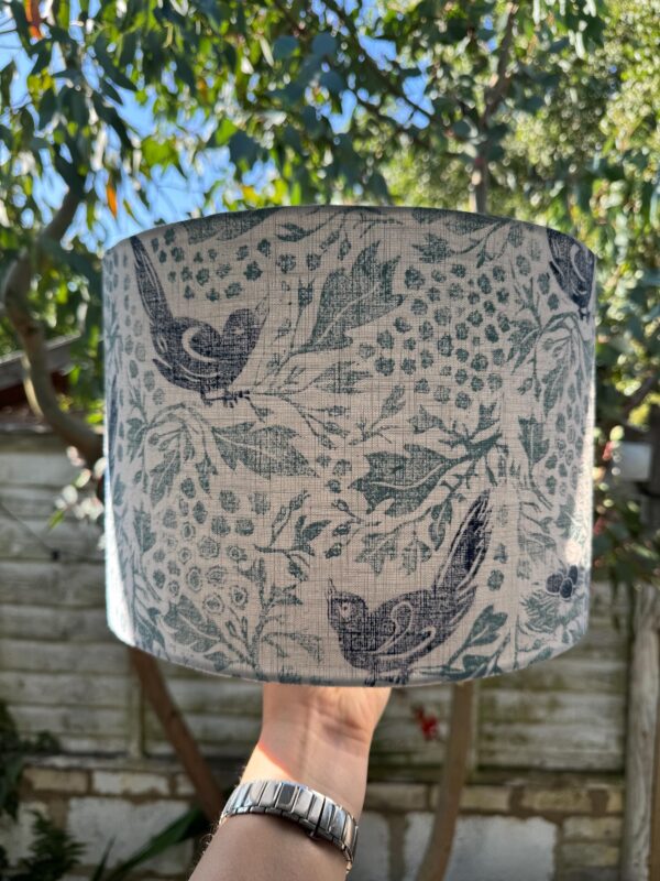 Ex-Display BlackBird Printed Drum Lampshade