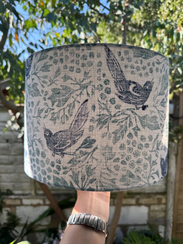 Ex-Display BlackBird Printed Drum Lampshade - Image 2