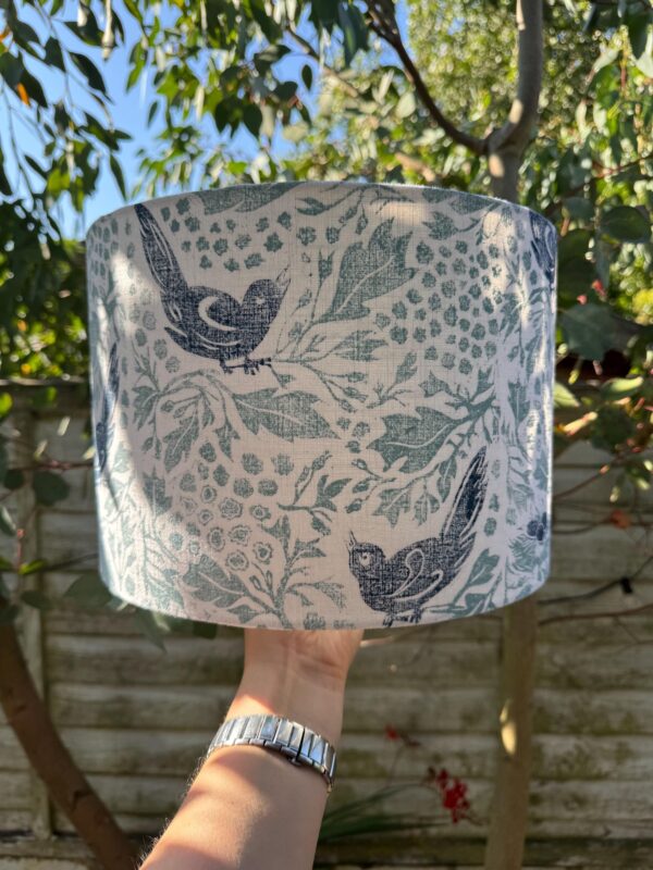 Ex-Display BlackBird Printed Drum Lampshade - Image 3