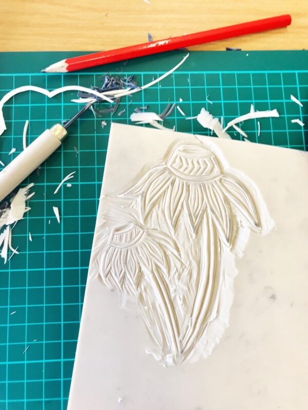 Linocut for Textiles - Cambridge Art Makers - Image 5