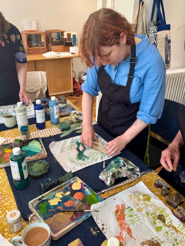 Print & Make a Lampshade Workshop - David Parr House, Cambridge - Image 10