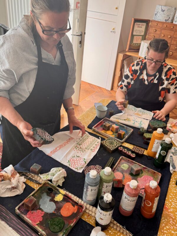 Print & Make a Lampshade Workshop - David Parr House, Cambridge - Image 9