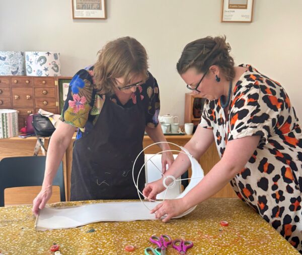 Print & Make a Lampshade Workshop - David Parr House, Cambridge - Image 6