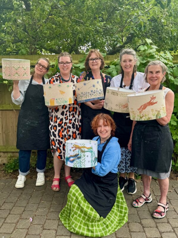 Print & Make a Lampshade Workshop - David Parr House, Cambridge - Image 5